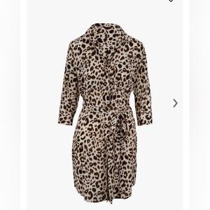 L'AGENCE Stella Leopard Print Silk Tie
Waist Dress size XS